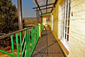Rooms 4 & 5 deck